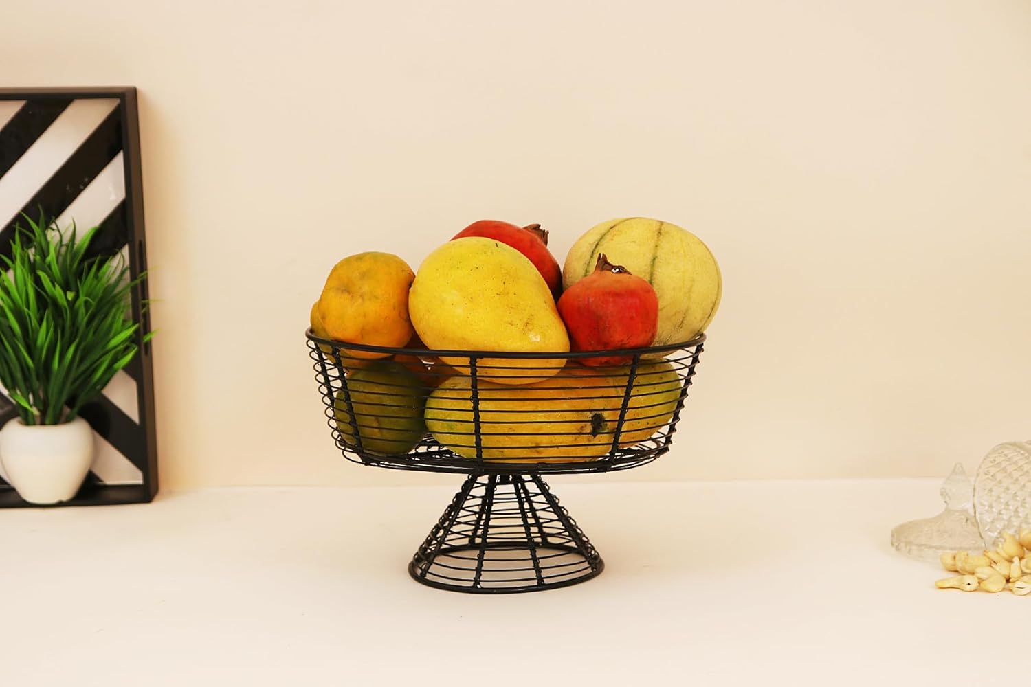 Metal Hamper Decorative Basket for Gift Packing, Iron Gift Hamper Gifting Trays for Packing Ideal for Gifting, Wedding Hampers